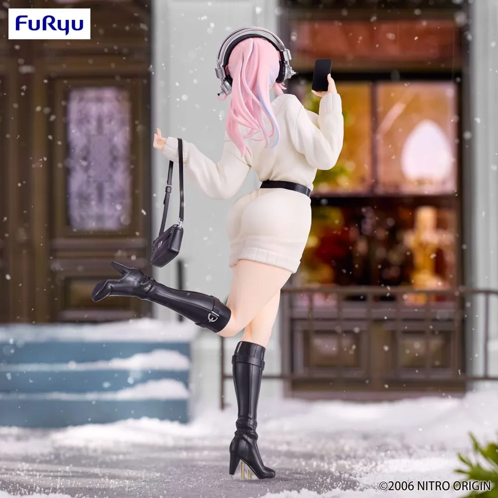 Conbini - Super Sonico Trio-Try-iT PVC Statue Winter Memory Ver. 21 cm